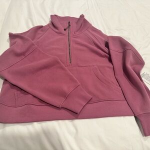 lululemon athletica Dusty Rose Half-Zip Hoodie